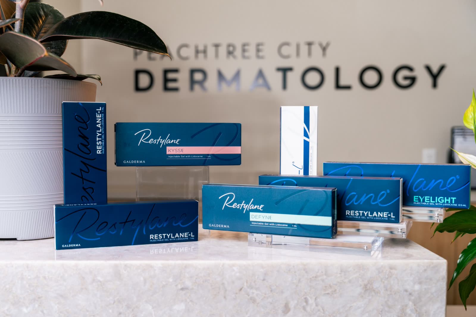 Restylane filler collection, including options used for lip filler